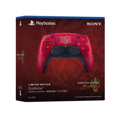 Tay Cầm PS5 Dualsense Monster Hunter Wilds Limited Edition
