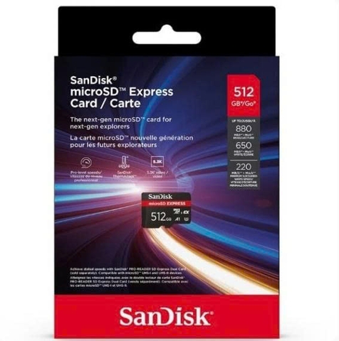 Thẻ nhớ MicroSD Express 512GB cho Nintendo Switch 2 SanDisk