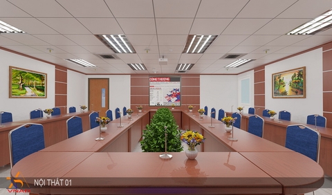 Thiết kê Nội thất phòng họp