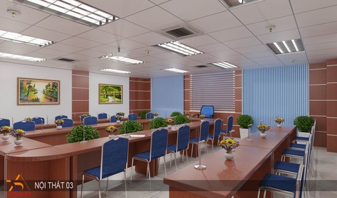 Công trình phòng họp báo công thương