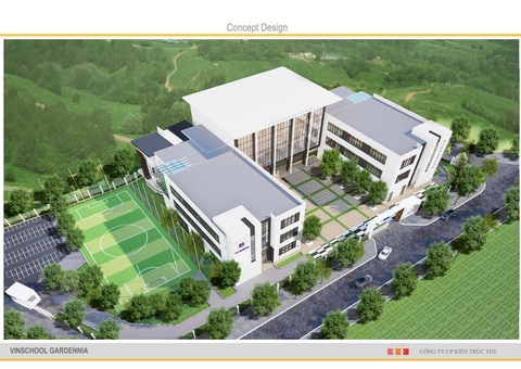 Thi công trường học