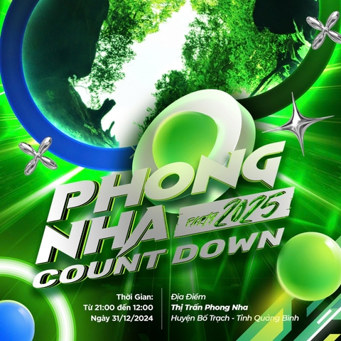 Dựng video teaser cho đêm countdown tại Phong Nha - Quảng Bình
