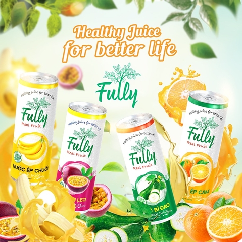 Thu âm quảng cáo cho nước ép trái cây Fully Juice