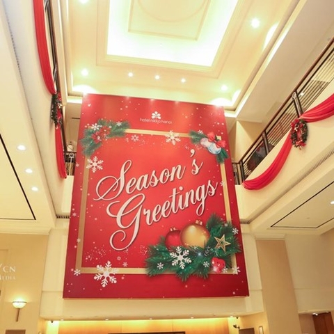 Dịch vụ chụp ảnh sự kiện in lấy ngay Noel tại khách sạn Nikko Hà Nội