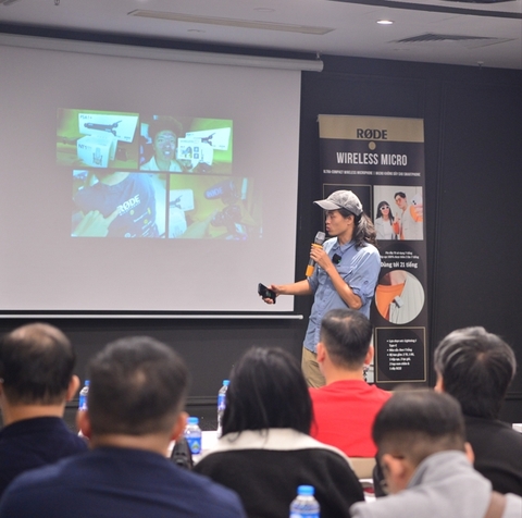 Quay dựng video highlight sự kiện Rode ra mắt sản phẩm Wireless Micro và Rodecaster Video