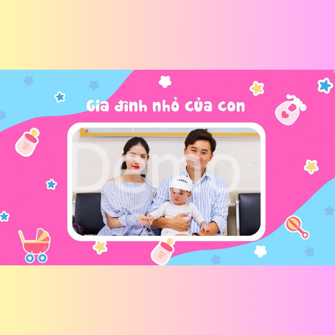 Dưng video kỷ niệm thôi nôi bé Sushi
