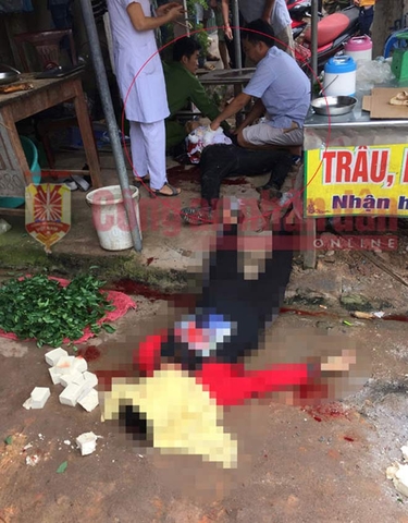 Vụ cô gái bán đậu bị bắn giữa chợ: Tiết lộ nội dung tin nhắn của nghi phạm