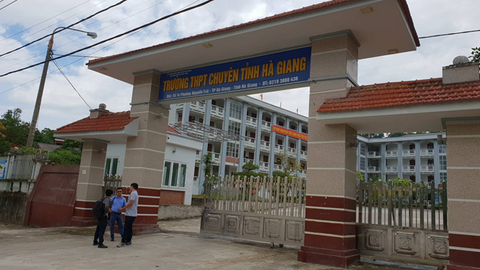 Hà Giang “phù phép” cho thí sinh tăng đến 29,95 điểm