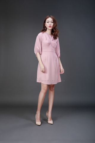D0142 - Đầm Ngực Xếp Lớp