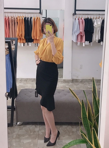 A0228 - Áo Vạt Chéo