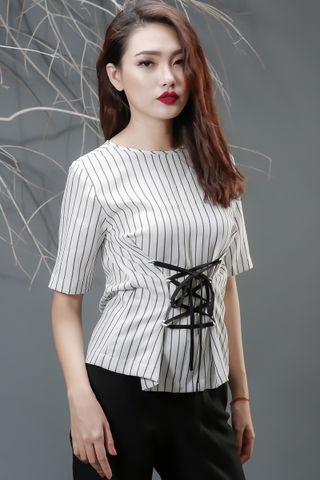 A0167 - Áo Kiểu Sọc
