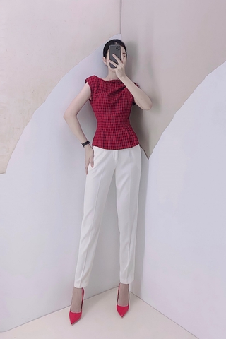 Áo Caro đỏ - A0300
