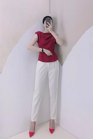 Áo Caro đỏ - A0300