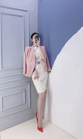 Áo Vest Hồng - A0431