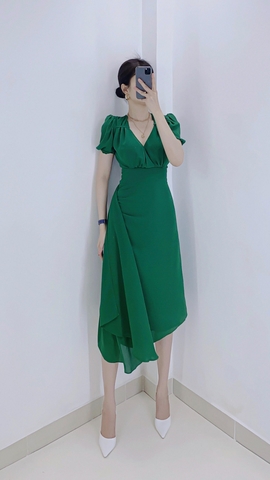 Đầm Maxi Xanh Lá - D0163