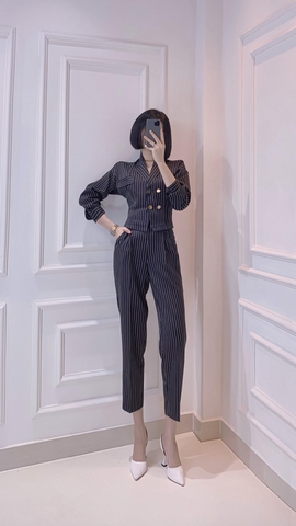 Áo Vest crop sọc - A0523