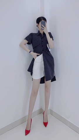 Đầm sơ mi form freesize - D0203