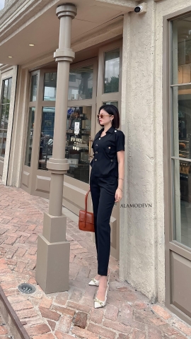 Áo sơ mi kiểu cách điệu Pilot - A0627