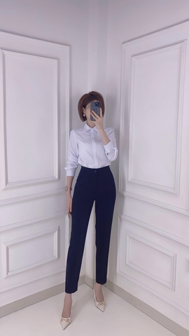 Áo Sơ mi tay dài kate Nhật - A0599