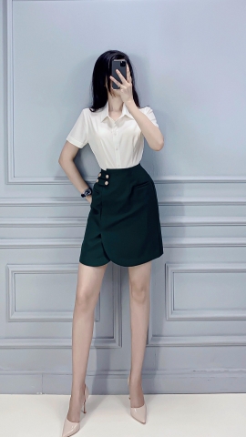 Váy chữ A đắp - V0111