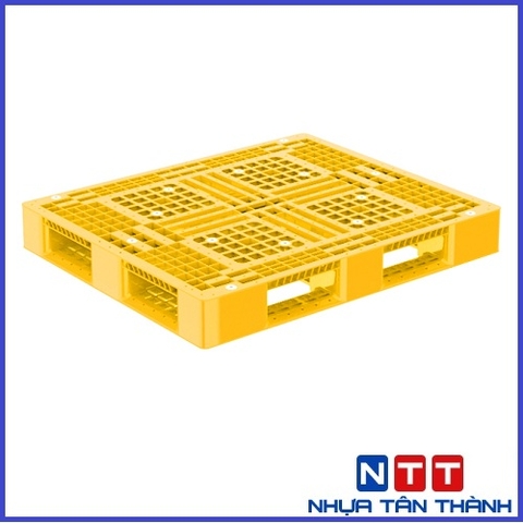 PALLET NHỰA HDPE MÀU VÀNG.