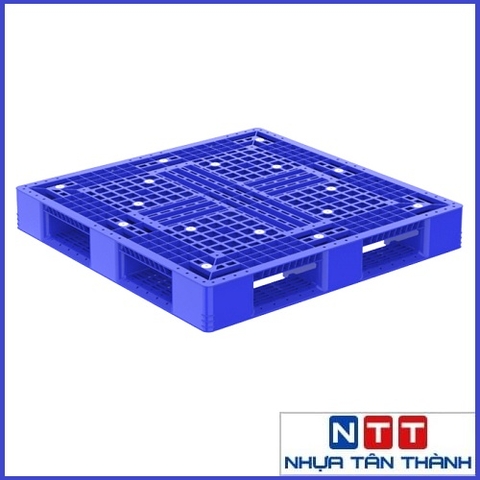 PALLET NHỰA HDPE MÀU XANH DƯƠNG.