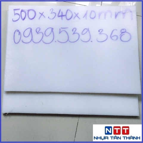 THỚT NHỰA 500X350X10 MM