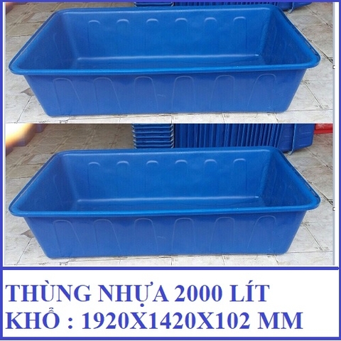 THÙNG NHỰA 2000L