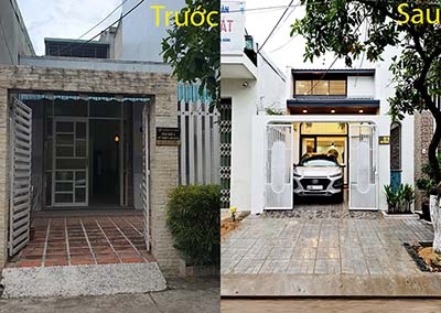 Cải tạo nhà gác lửng 60m2