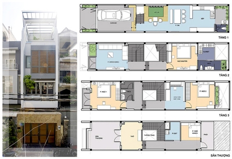 Thiết kế mẫu nhà phố lệch tầng bên cạnh những hạn chế có rất nhiều ưu điểm