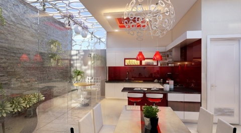 Thiết kế nội thất nhà ống đơn giản đẹp hút hồn