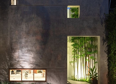 Thiết kế nhà ống 2 tầng 8x16m