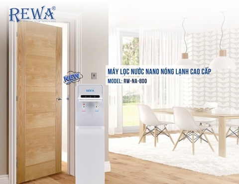 Máy lọc nước nóng lạnh REWA RW-RO.NA-800S Trắng (White)