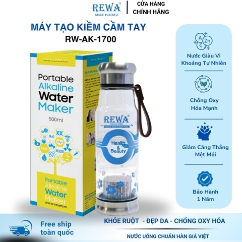 Máy tạo nước Kiềm cầm tay Alkaline RW - AK - 1700