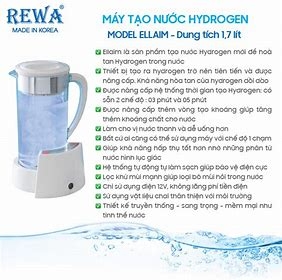 Máy tạo nước Hydrogen Ellaim