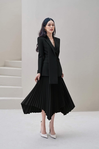 Đường cô giáo nổi tiếng váy voan dài tay nữ tân xuân mùa thu màu đen mảnh  mai mỏng rời váy cơ bản - A-Line Váy 🆘 Kho Hàng Tàu | Đặt