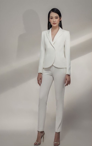 Áo quần kiểu áo vest tay dài quần ôm