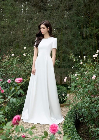 5 kiểu váy cưới đẹp cho Cô dâu dù mập vẫn xinh lung linh - Nicole Bridal