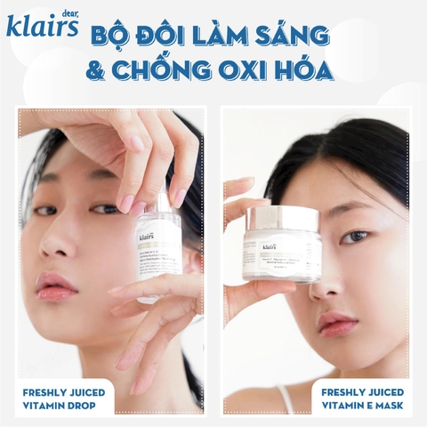 COMBO Tinh chất dưỡng sáng da- mờ thâm- chống lão hóa