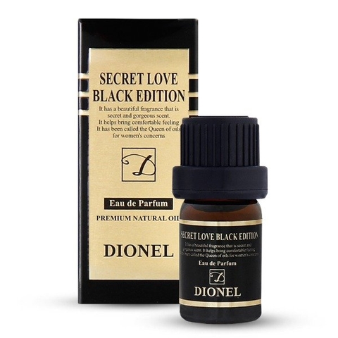 Nước hoa vùng kín Dionel Secret Love Black Edition 5ml (Đen)