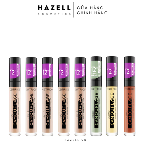 Kem Che Khuyết Điểm Catrice Liquid Camouflage High Coverage Concealer 5ml - HNK