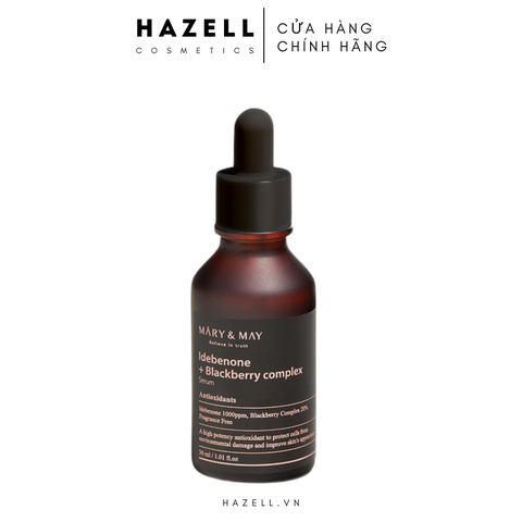 Tinh chất chống lão hóa Mary&May Idebenone Blackberry Serum 30ml