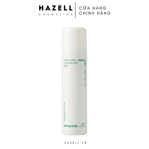 Xịt khoáng Trà Xanh INNISFREE Green Tea Hyaluronic Mist 150ml - K63651hz011027