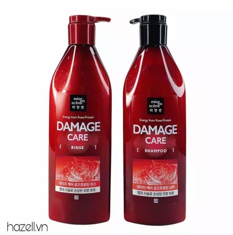 Bộ gội - xả MISE EN SCÈNE Damage Care - Đỏ