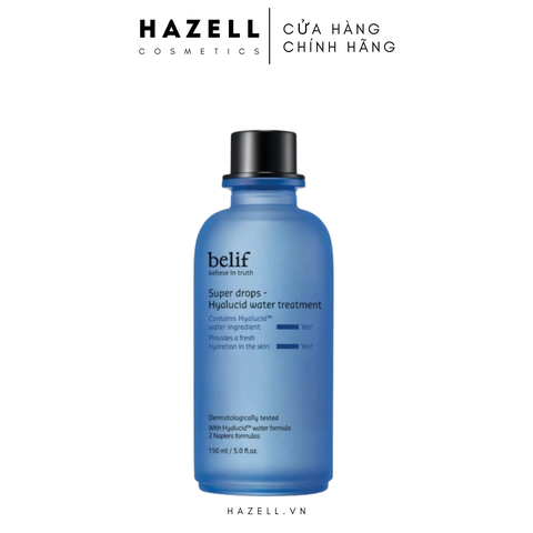 Toner BELIF Super Drops Hyalucid Water Treatment 150ml - HÀNG NHẬP KHẨU