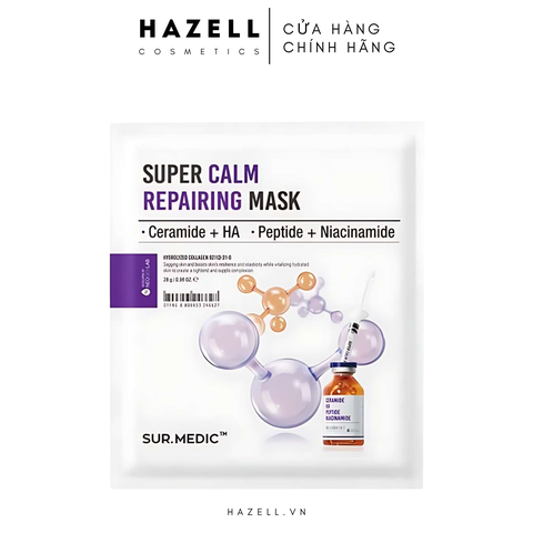 Mặt nạ Sur.Medic™ Super Calm Repairing Mask - HÀNG NHẬP KHẨU