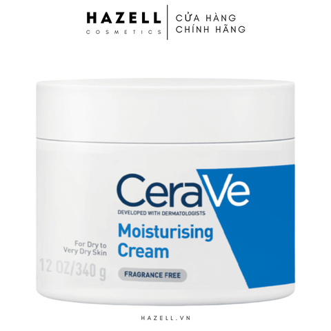Kem dưỡng ẩm CeraVe Developed With Dermatologists Moisturising Cream - HÀNG NHẬP KHẨU
