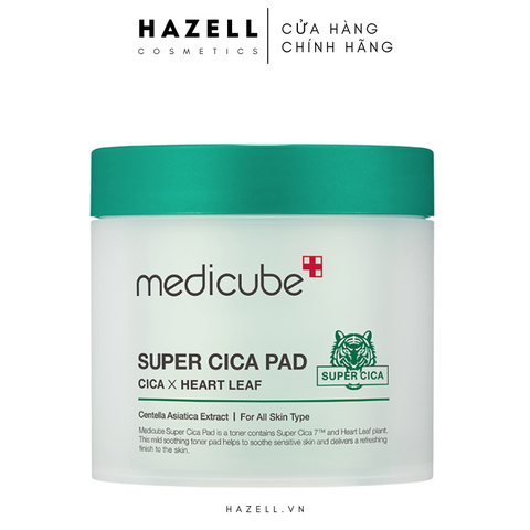 Toner Pad Medicube Super Cica Pad 150g/70 miếng