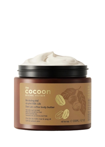 Bơ dưỡng thể cà phê Đắk Lắk Cocoon 200ml