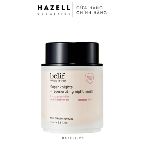 Mặt nạ ngủ Belif Super Knights Regenerating Night Mask 75ml - HNK